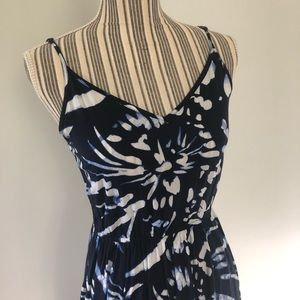 Blue Abercrombie and Fitch maxi dress